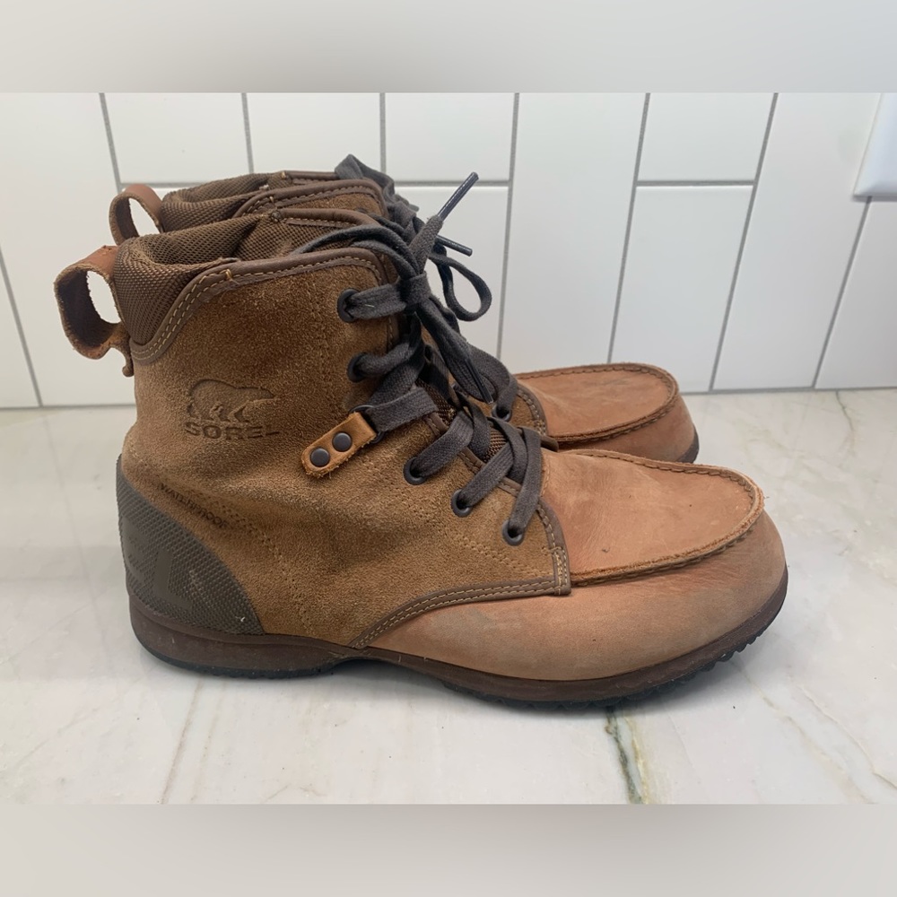 Mens 8.5 Sorel MEN'S ANKENY MOC
TOE NON SHELL BOOT
